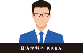 経済学科卒 KKさん