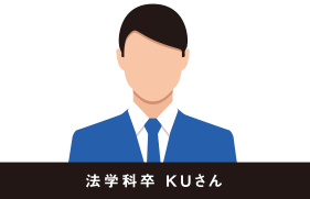 法学科卒 KUさん